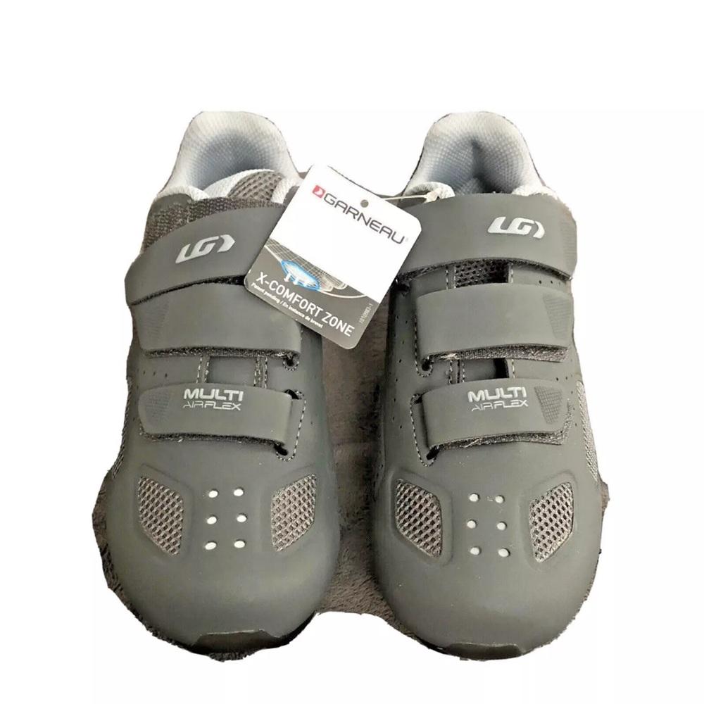 Louis Garneau Women sz 6.5 Asphalt Multi Air Flex Cycling Shoes